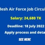 Bangladesh Air Force Job Circular 2022