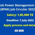 Bangladesh Power Management Institute (BPMI) Job Circular 2022
