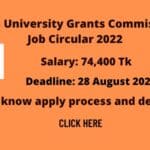 Bangladesh University Grants Commission (UGC) Job Circular 2022