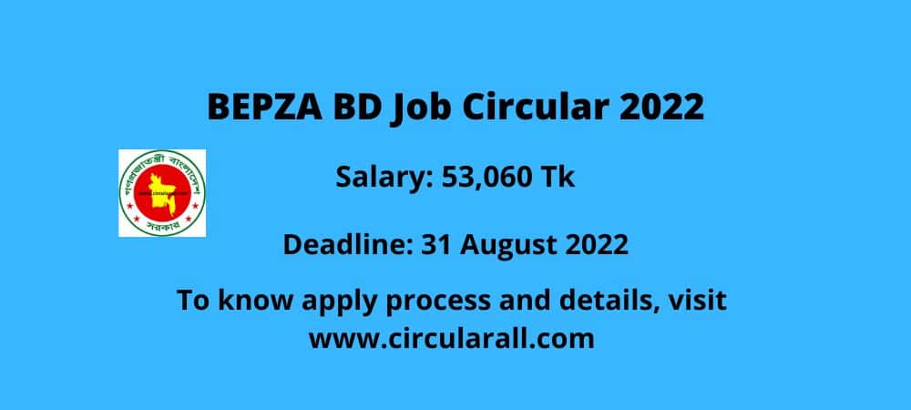 BEPZA BD Job Circular 2022