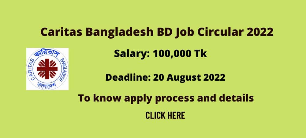 Caritas Bangladesh BD Job Circular 2022