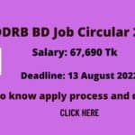 ICDDRB BD Job Circular 2022