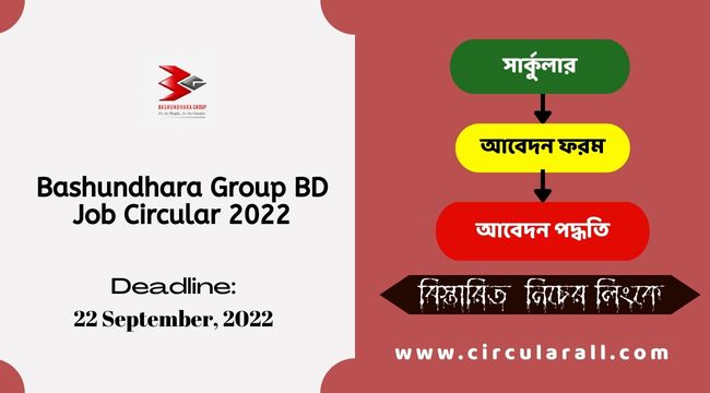 Bashundhara Group BD Job Circular 2022