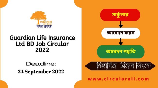 Guardian Life Insurance Ltd BD Job Circular 2022